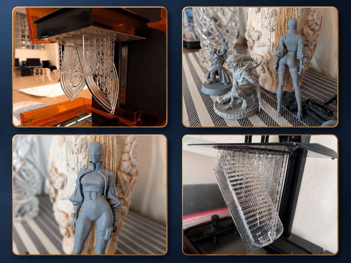 Фотополимерная 3D-печать художественной модели в Беларуси